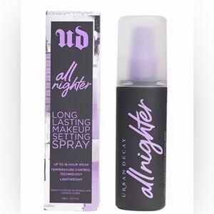 Urban Decay's All Nighter Setting Spray NIB 4 ounces